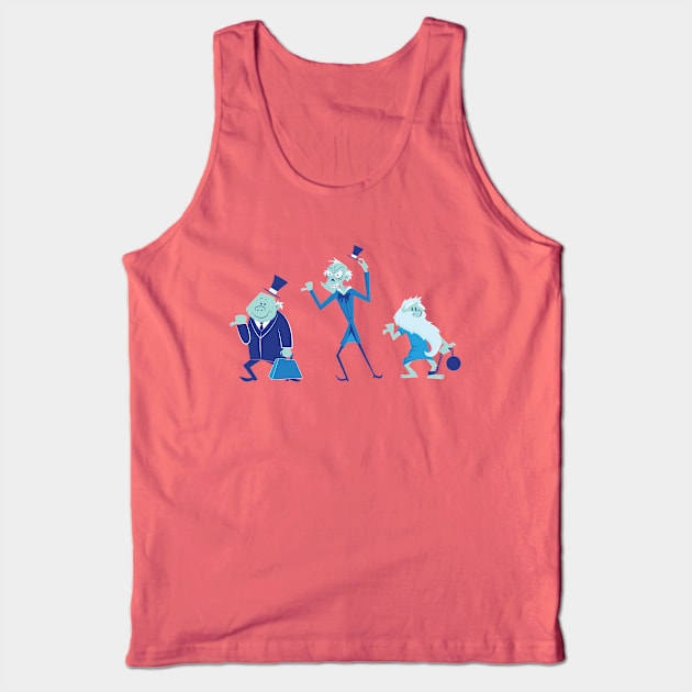 Hitchhiking Ghosts Tank Top by BruceSnow